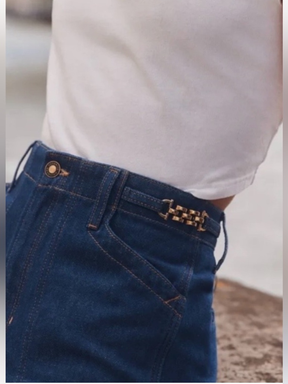 Favorite Daughter THE MISCHA DENIM HIGH RISE WIDE LEG - Picture 2 of 2